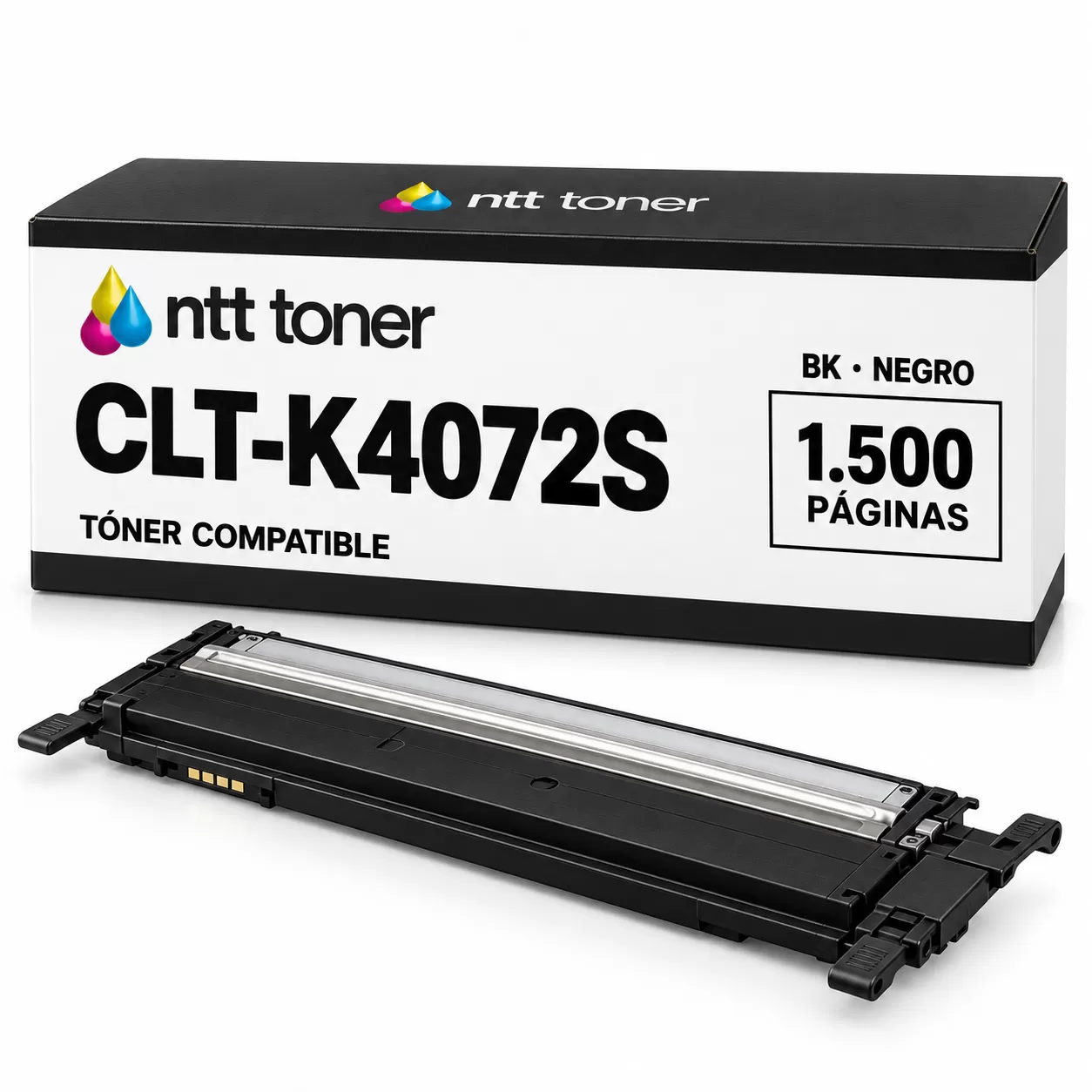 Toner Samsung CLT-K4072S Negro Compatible Toner Samsung CLT-K4072S Negro Compatible
